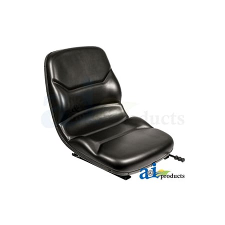 A & I Products High Back Dishpan, BLK 17" x20" x15" A-CS128-1V